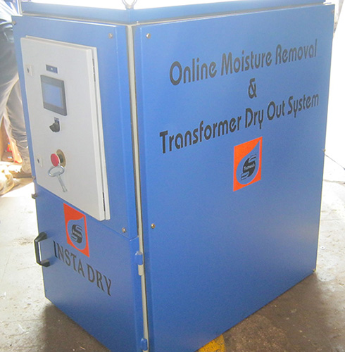 Online Moisture Removal And Transformer Dry Out System